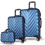 Zoozie Bags Juego de Maletas de 3 Piezas Azul Oscuro